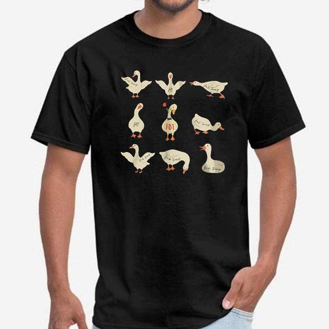 Silly Goose Subtle Anti Fdt Print Shirt