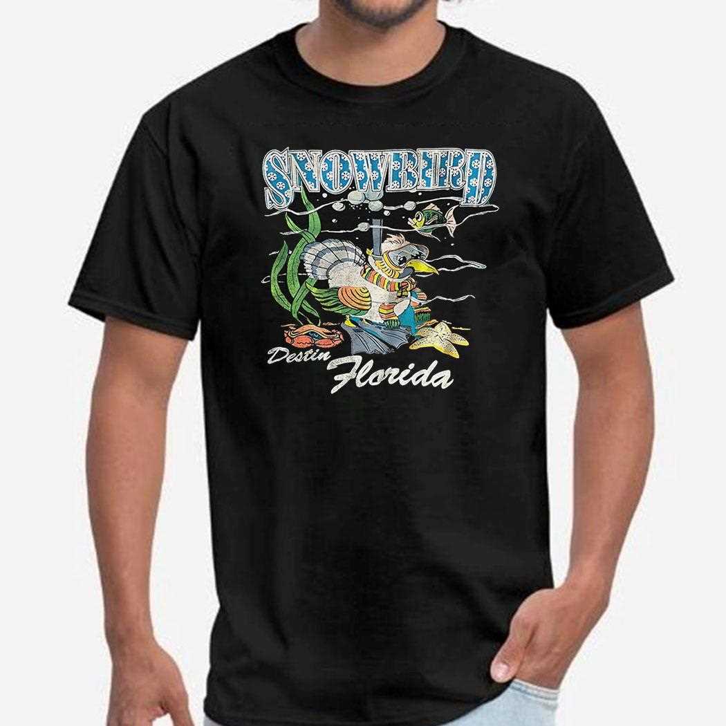 Snowbird Destin Florida Vinatge Shirt