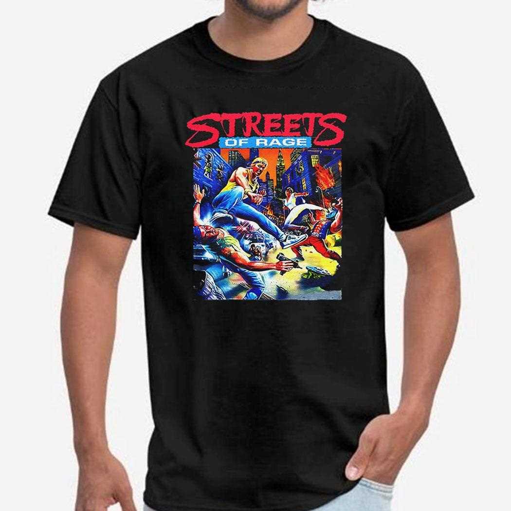 Streets Of Rage Cover Art Shirt