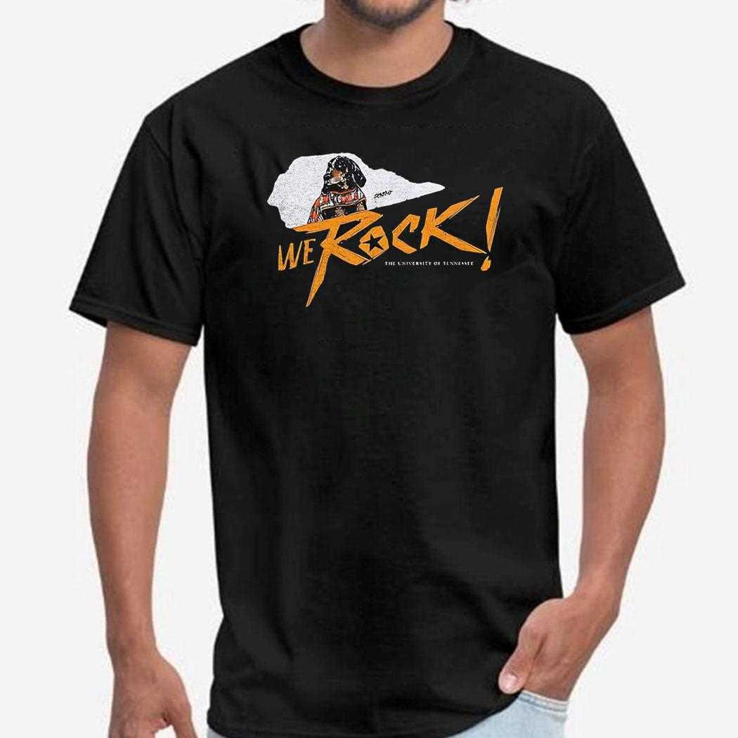 Tennessee Volunteers We Rock The University Of Tennessee Shirt