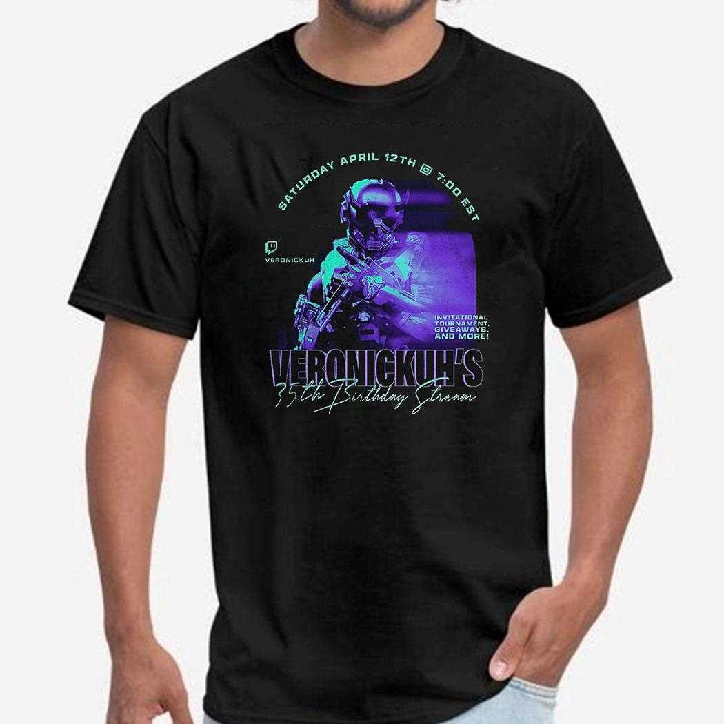 Veronicas 35th Birthday Stream Shirt