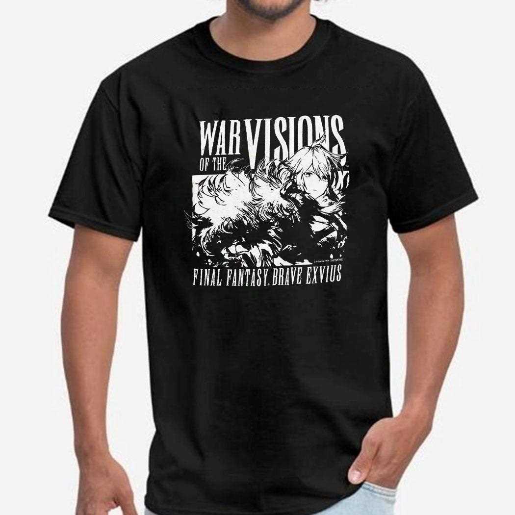 War Visions Of The Final Fantasy Brave Exvius Shirt