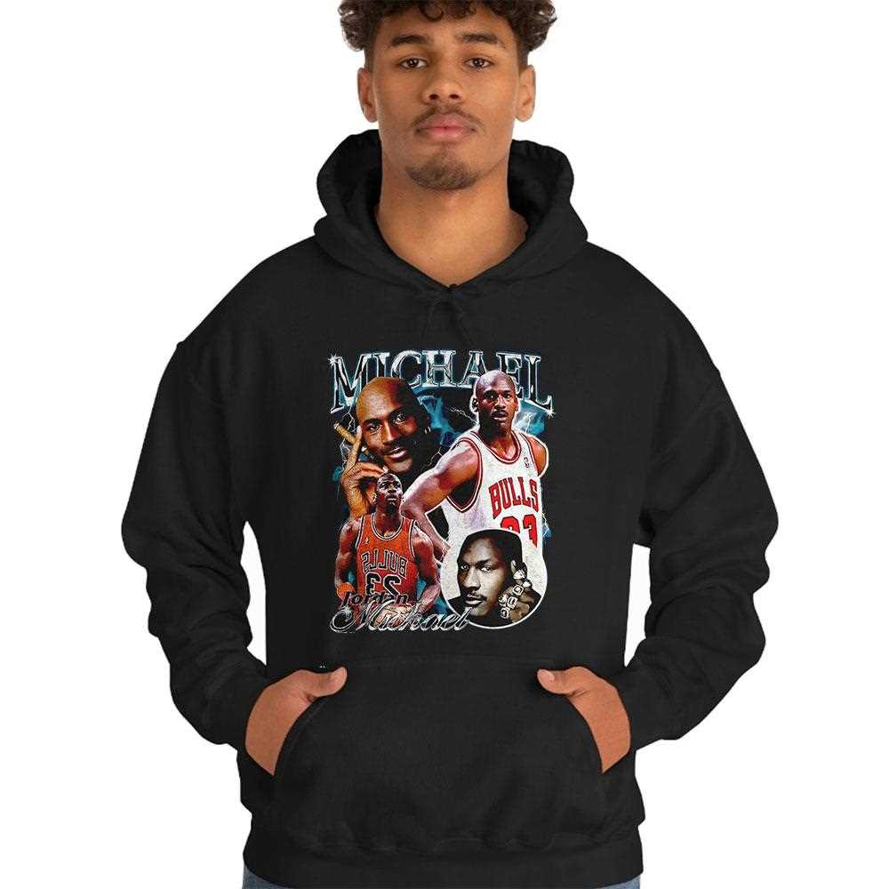 Michael Jordan Chicago Bulls Nba Basketball Player Lightning Graphic Shirt Michael Jordan Chicago Bulls Nba Basketball Player Lightning Graphic Shirt