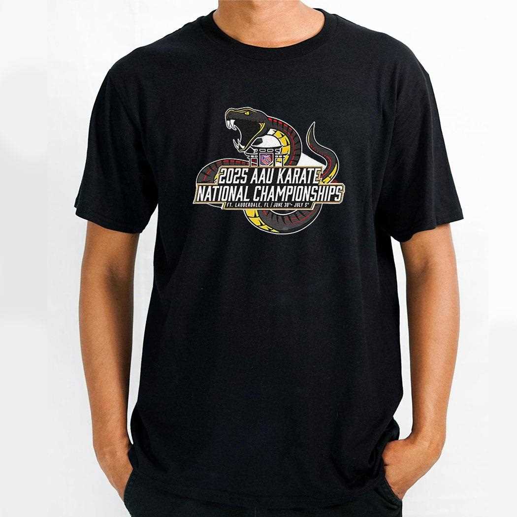 2025 Aau Karate National Championships Shirt