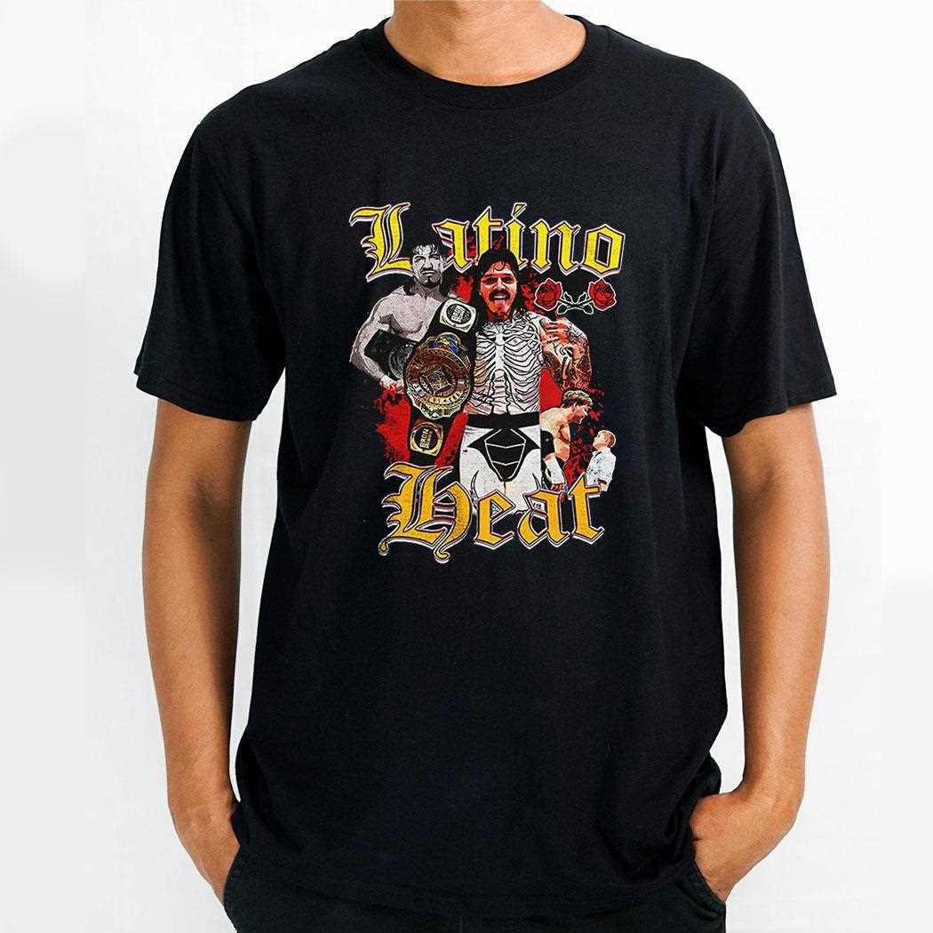 Eddie Guerrero Latino Heat Wwe Shirt