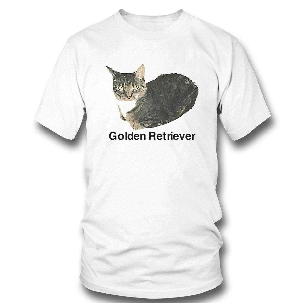 Golden Retriever Cat Shirt