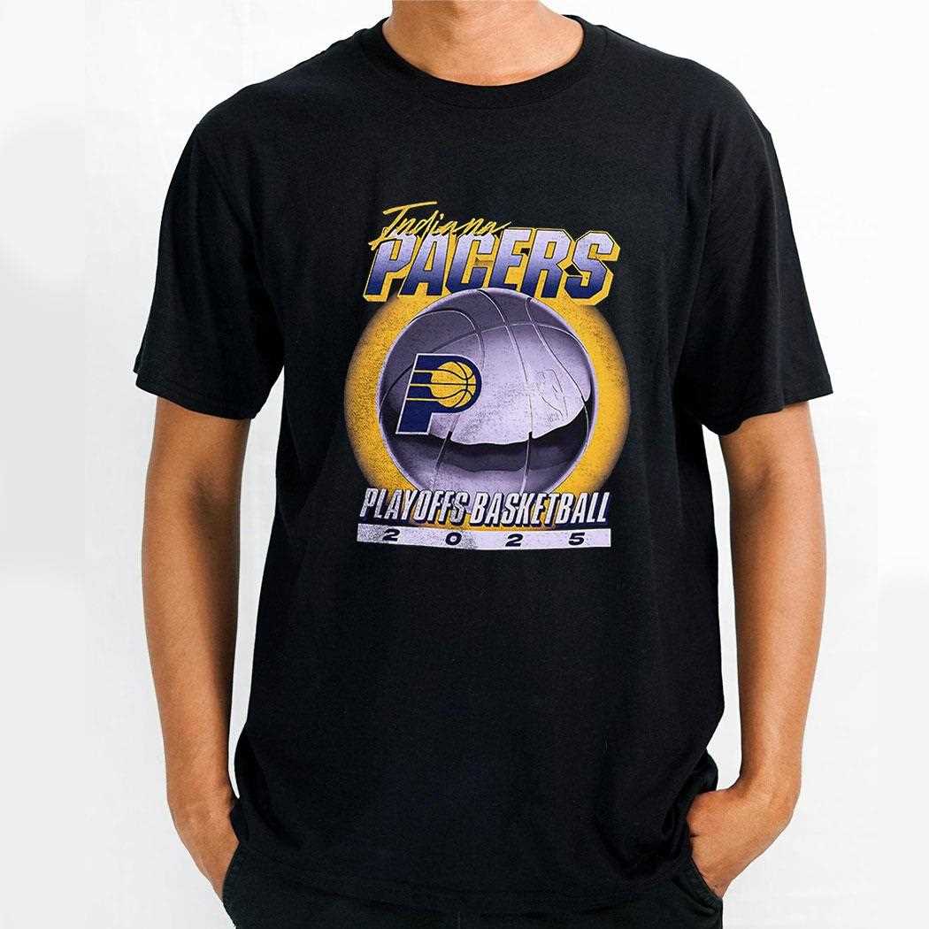 Indiana Pacers 2025 Nba Playoffs Swish Shirt