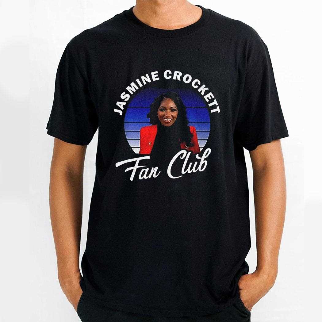 Jasmine Crockett Fan Club Shirt Hoodie