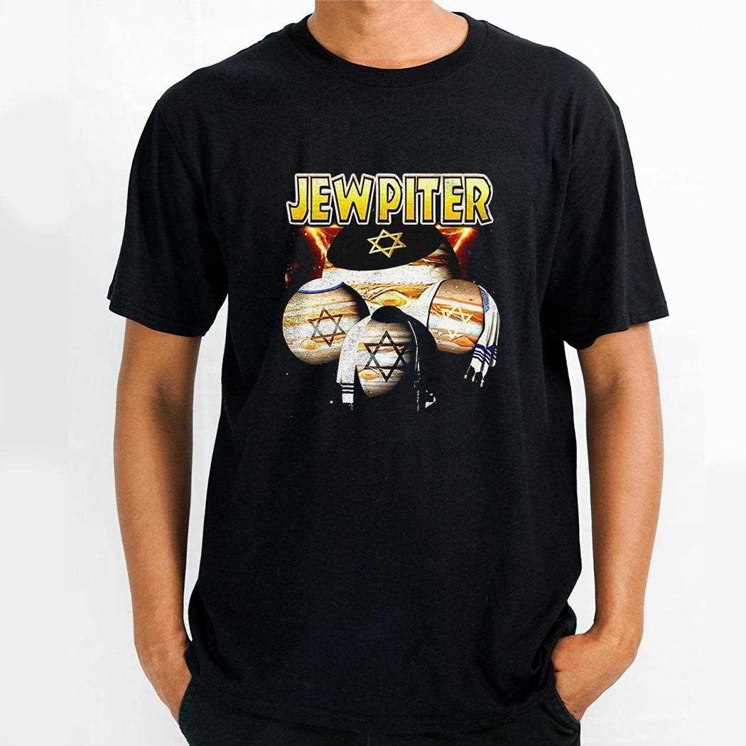 Jewpiter Jewish Themed Jupiter Shirt Hoodie
