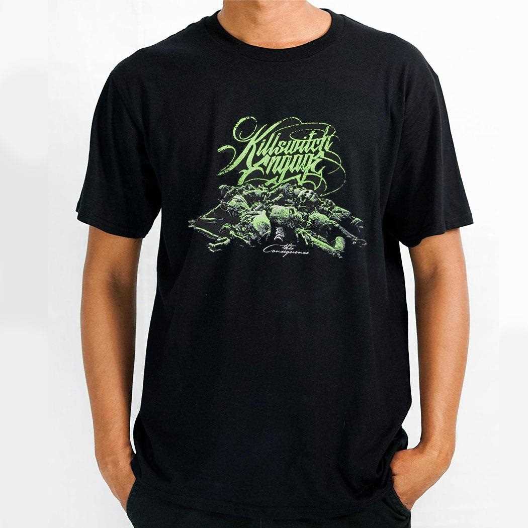 Killswitch Engage This Consequence Robot Pile Shirt