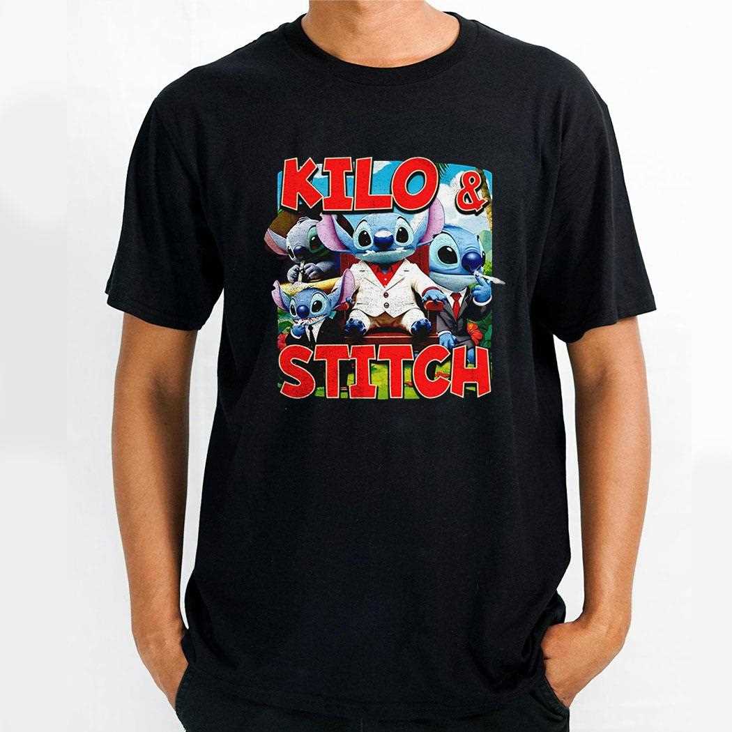 Kilo And Stitch Cartoon Shirt