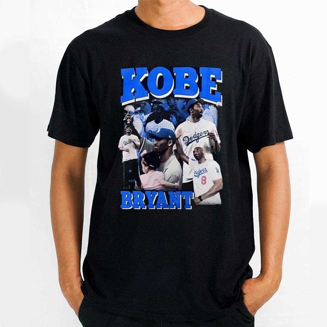 Kobe Bryant Dodgers Shirt
