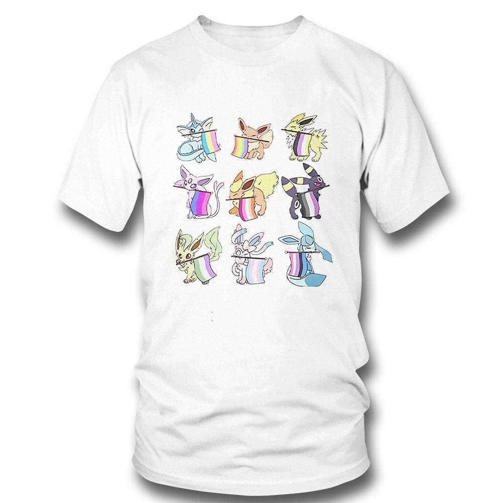 Lgbt Pokemon Eeveelutions Pride Shirt
