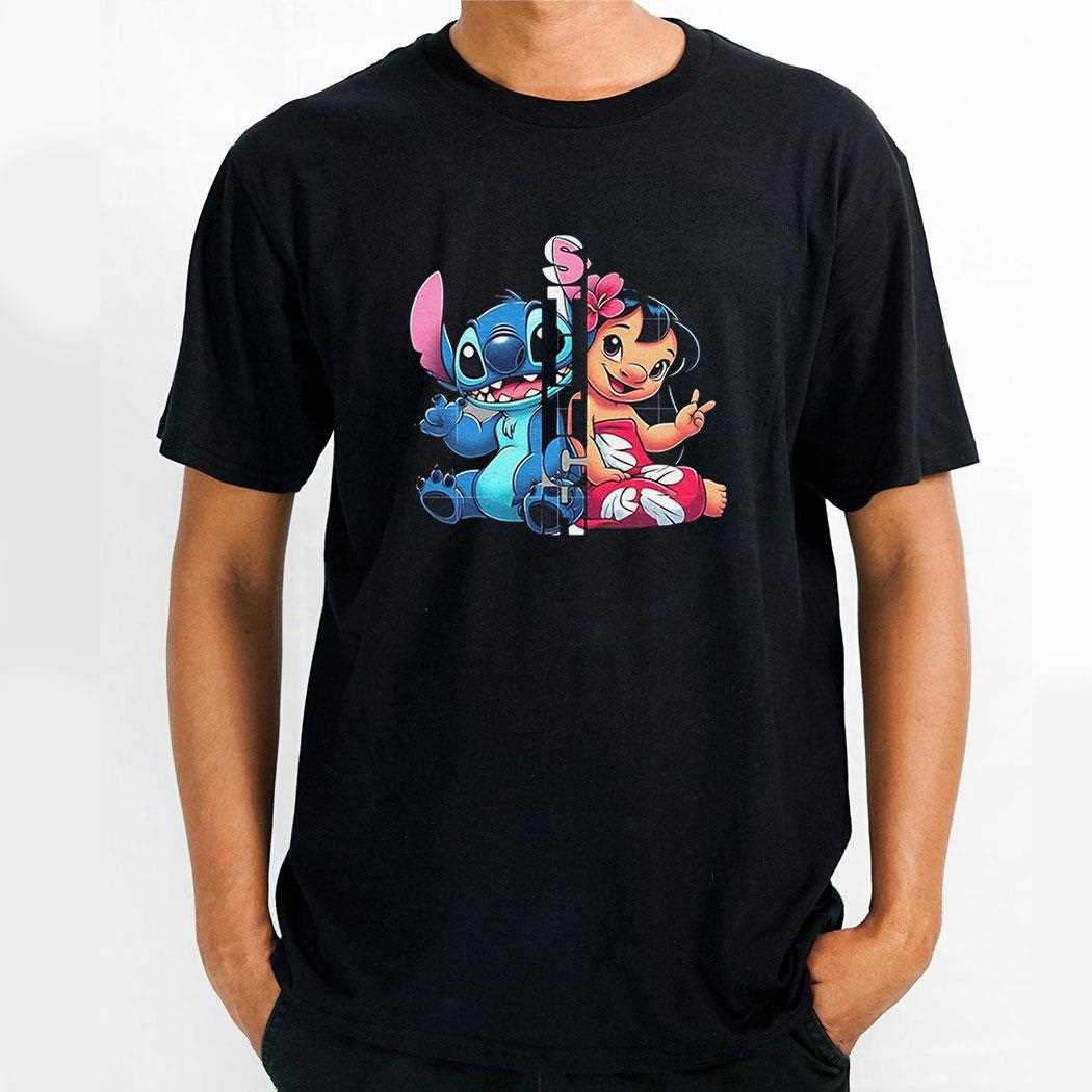 Lilo And Stitch Ohana Vibes Best Friends Forever Shirt