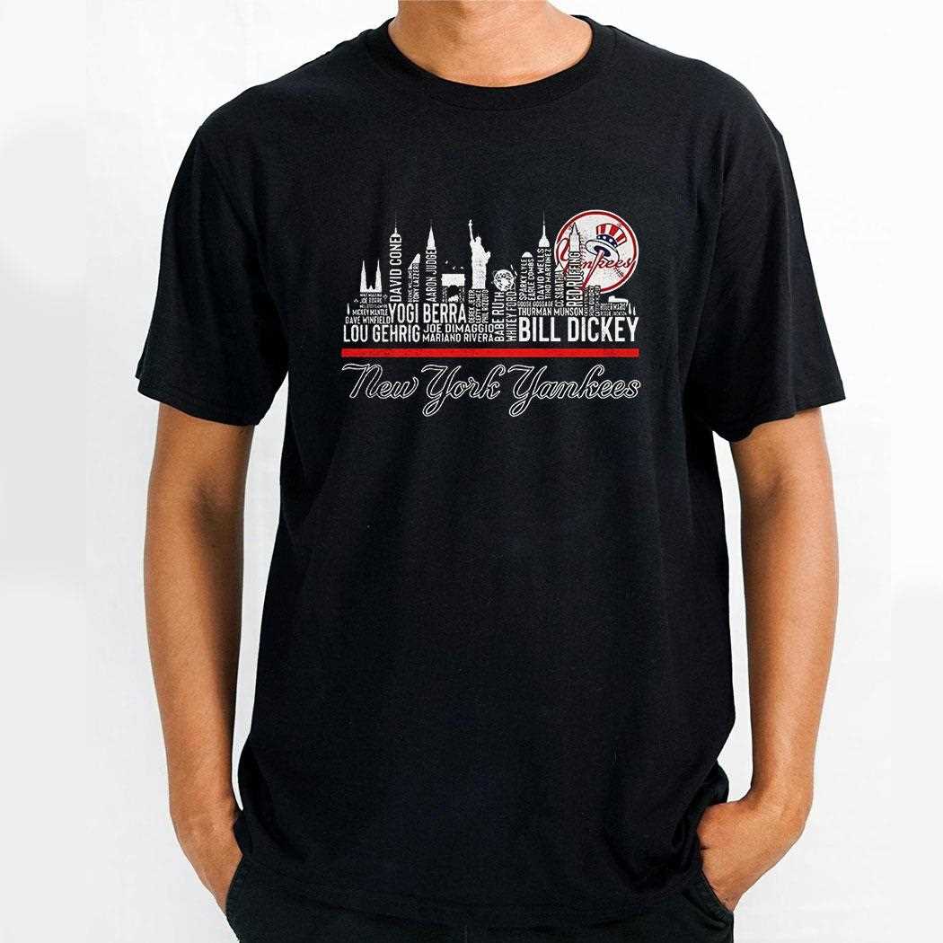 New York Yankees 2025 Skyline City Shirt