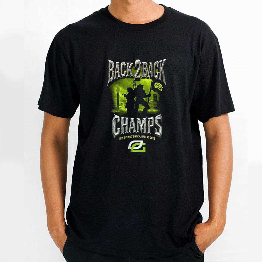 Optic Gaming Back 2 Back Champs Hcs Open At Dhack Dallas 2025 Shirt Hoodie Optic Gaming Back 2 Back Champs Hcs Open At Dhack Dallas 2025 Shirt Hoodie