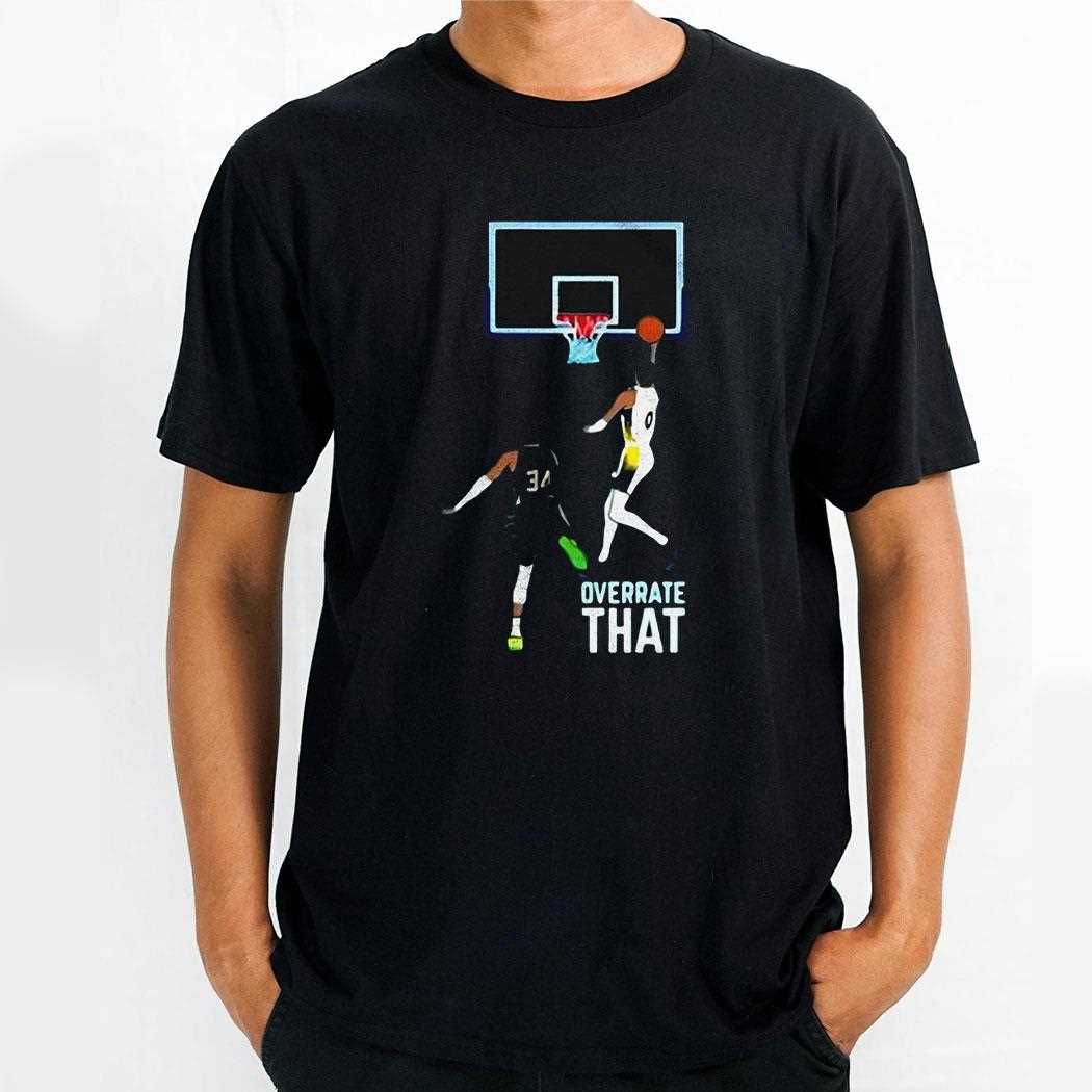 Overrate That Basketball Shirt