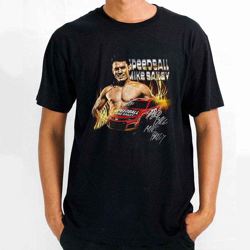 Speedball Bailey Sornartwork Aew Nascar Shirt