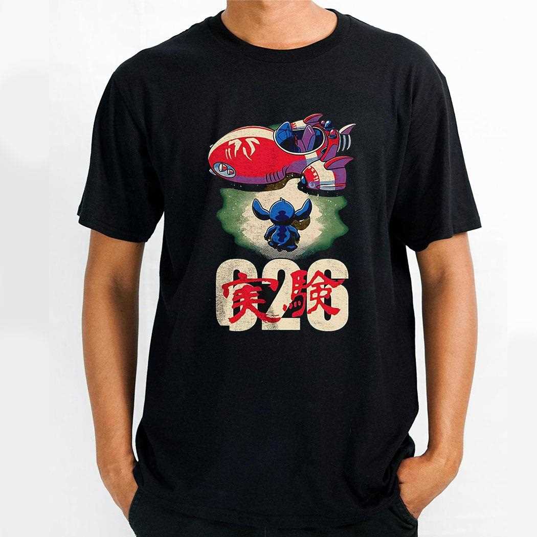 Stitch Santa Monica Beach Surfing Session Shirt