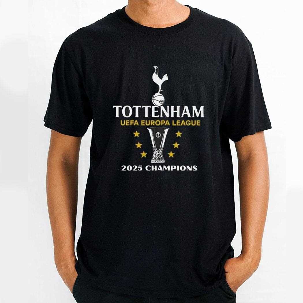 Tottenham Uefa Europa League Champions 2025 Shirt Tottenham Uefa Europa League Champions 2025 Shirt