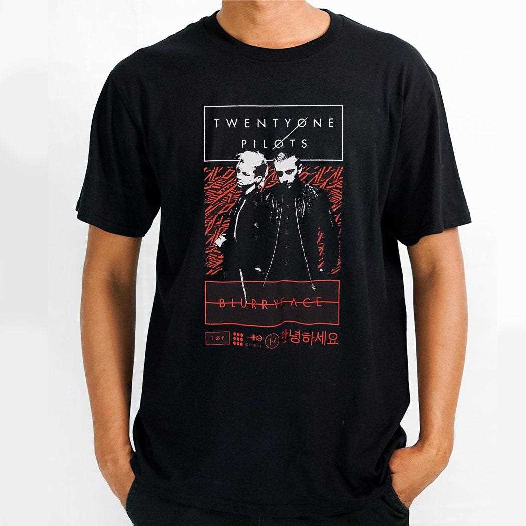 Twenty One Pilots Blurryface Duo Portrait Shirt