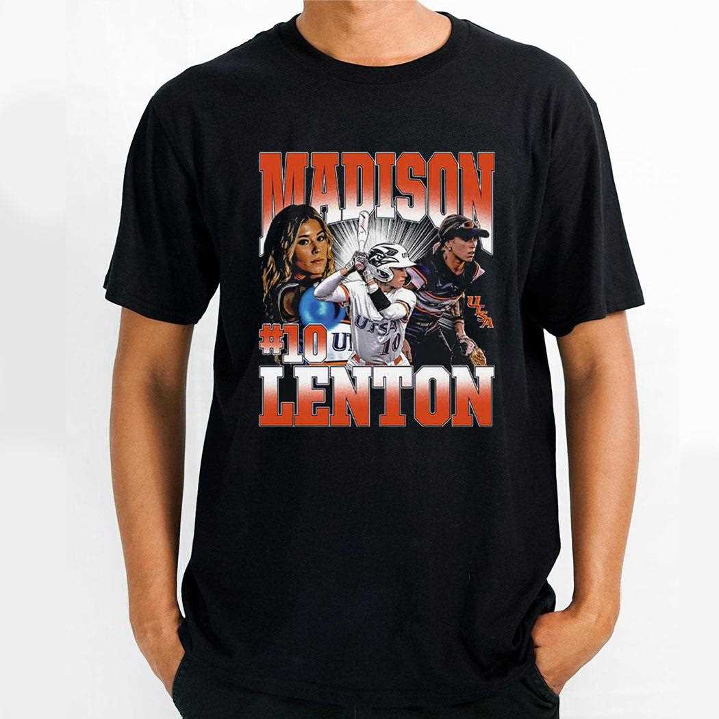 Utsa Ncaa Softball Madison Lenton Collage Shirt
