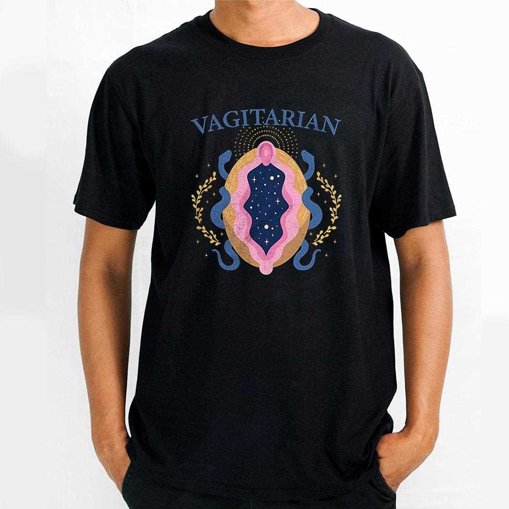 Vagitarian Lesbian Pride Shirt