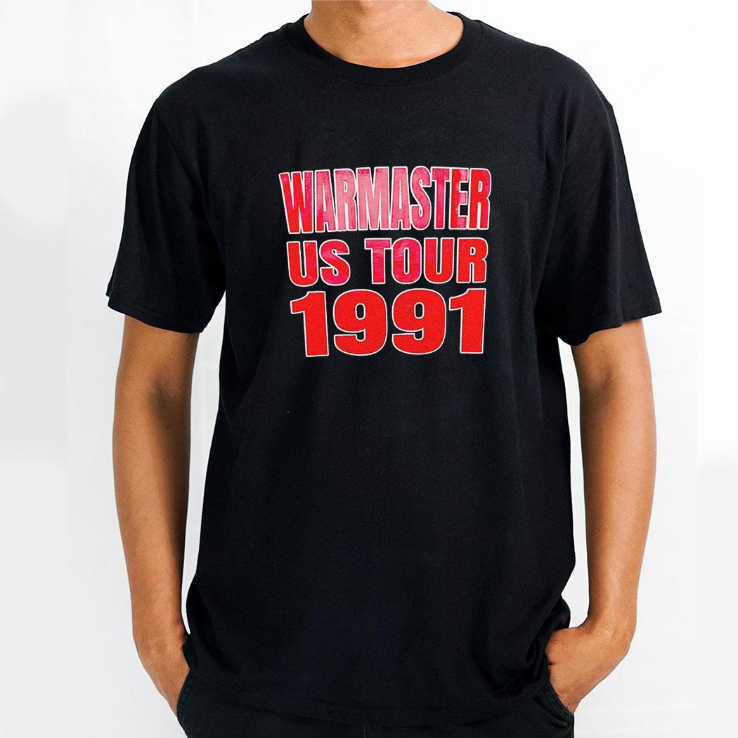 Warmaster Us Tour 1991 Shirt