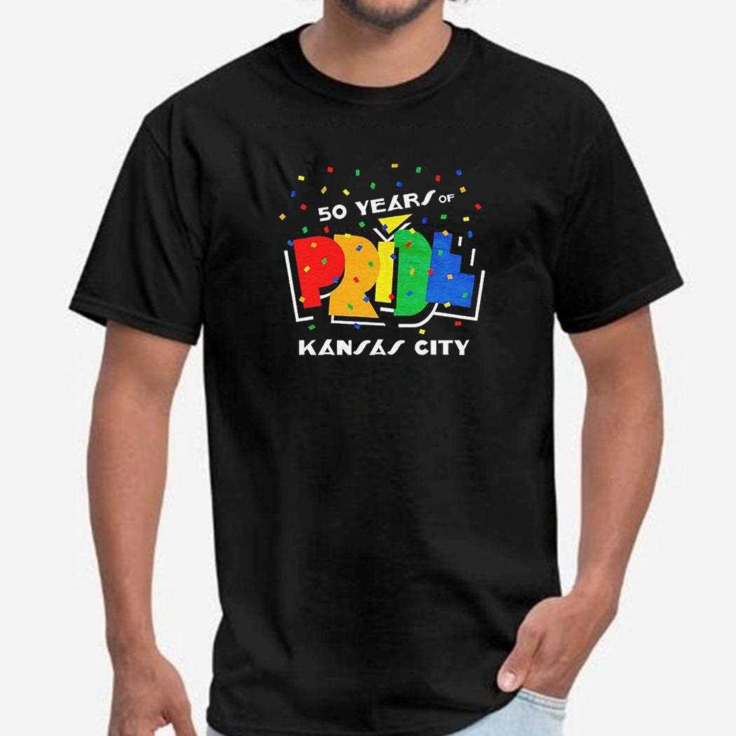 50 Years Of Pride Kansas City Shirt