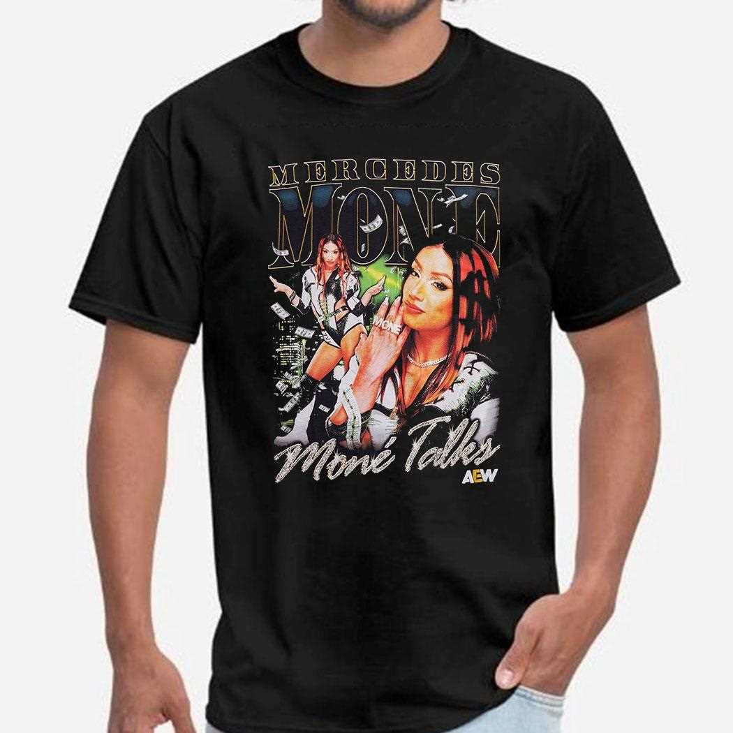 All Elite Wrestling Mercedes Mone Mone Talks Shirt