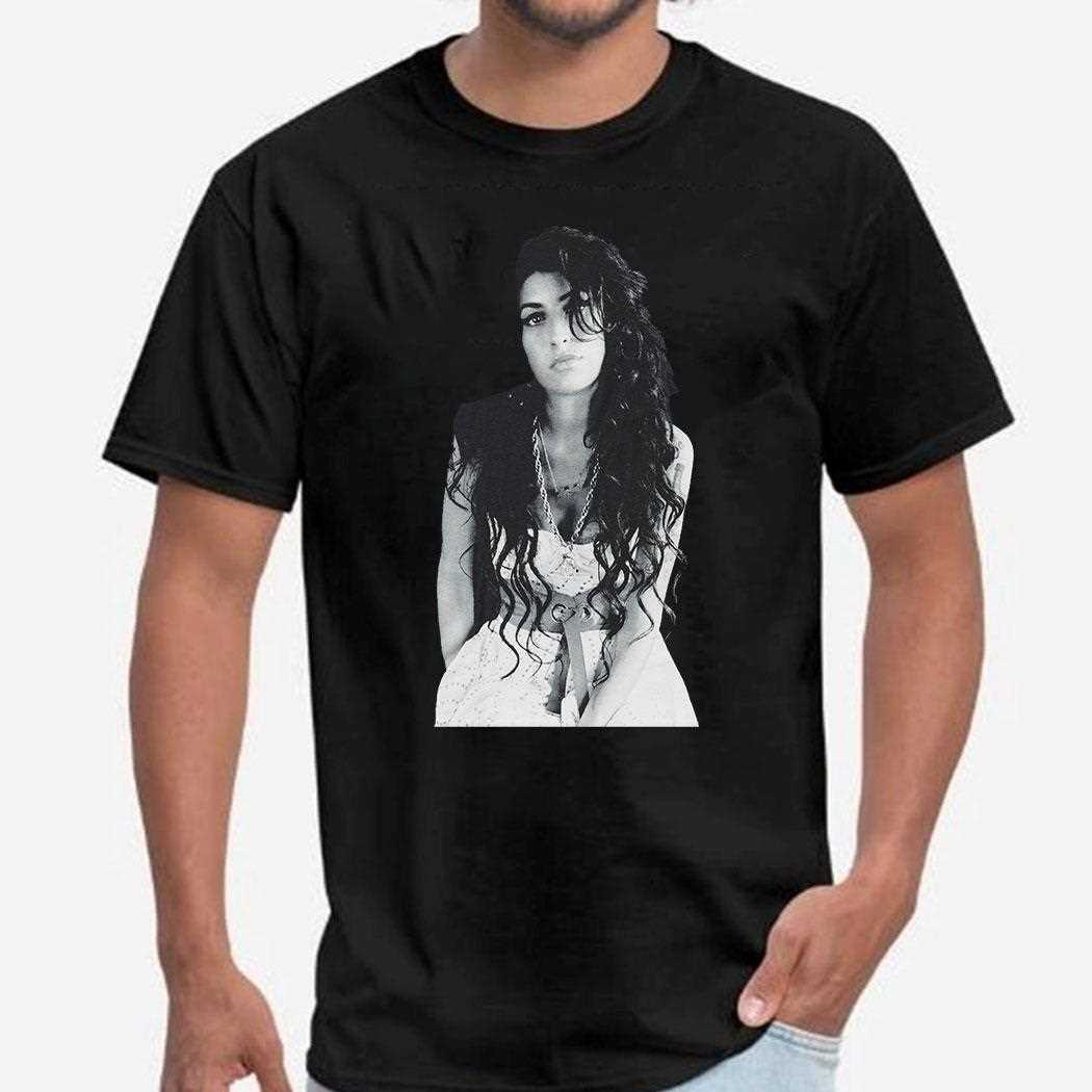 Amy Winehouse Back To Black Shirt Amy Winehouse Back To Black Shirt