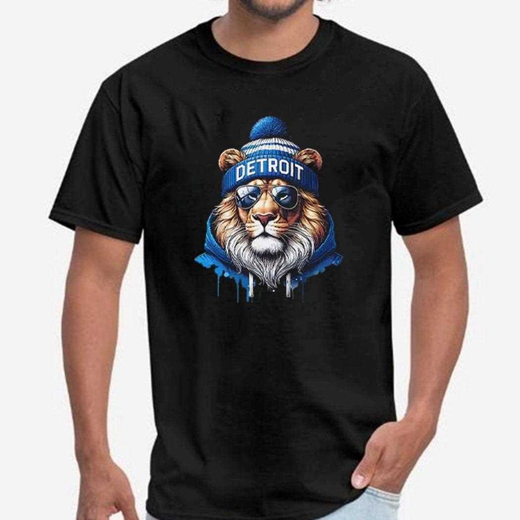 Cool Lions Detroit Football Shirt