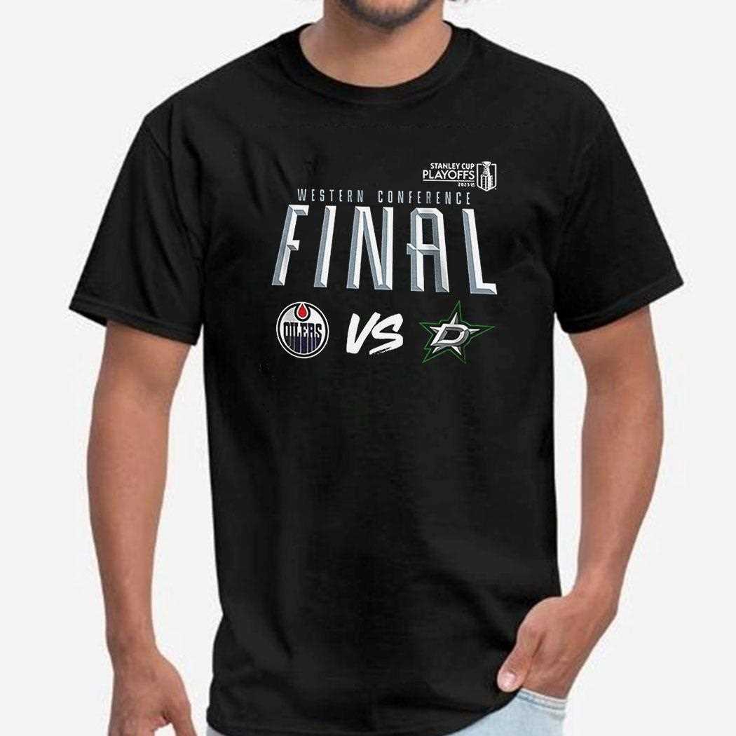 Edmonton Oilers Vs Dallas Stars 2025 Stanley Cup Playoffs Western Conference Final Shirt