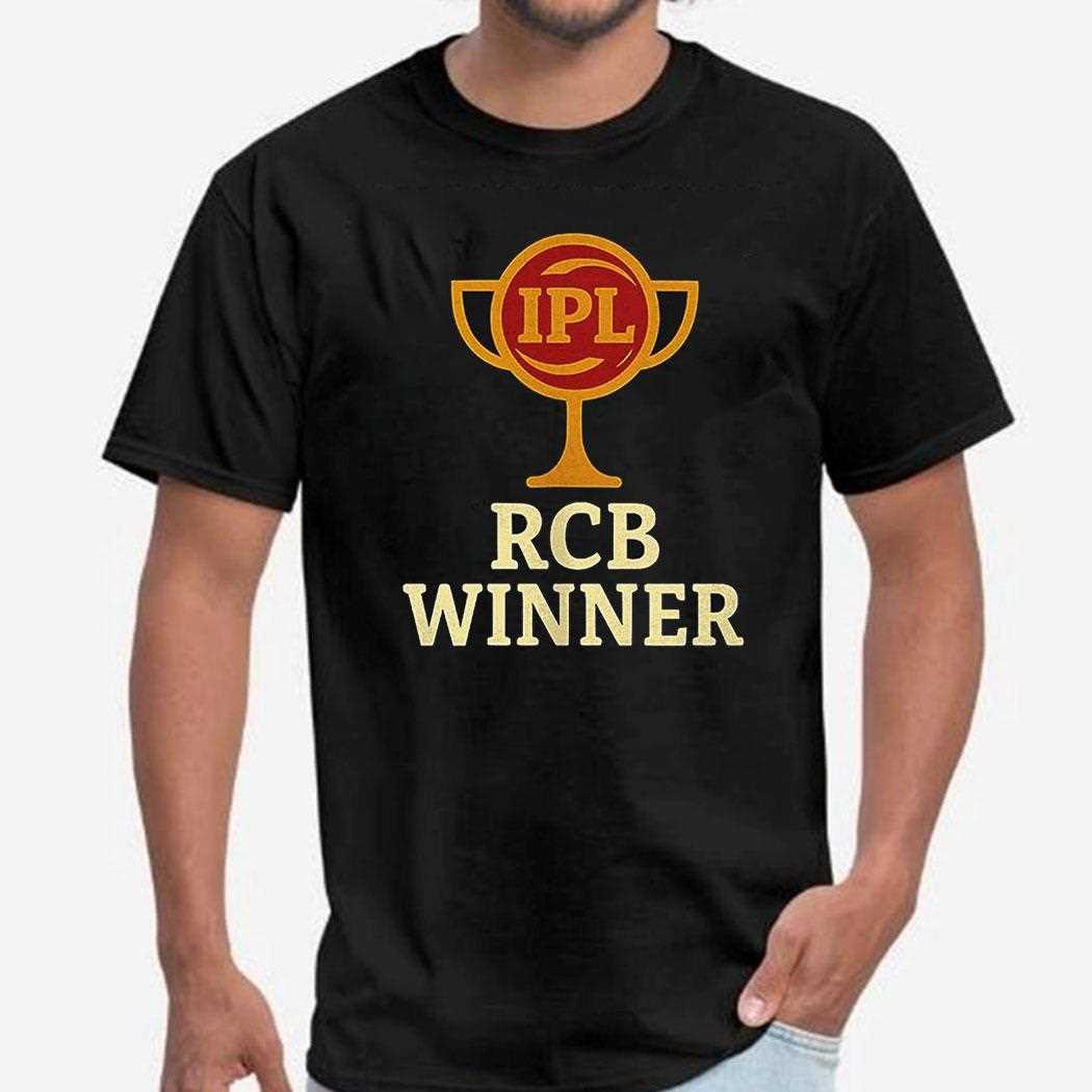 Ipl Rcb Winner Shirt