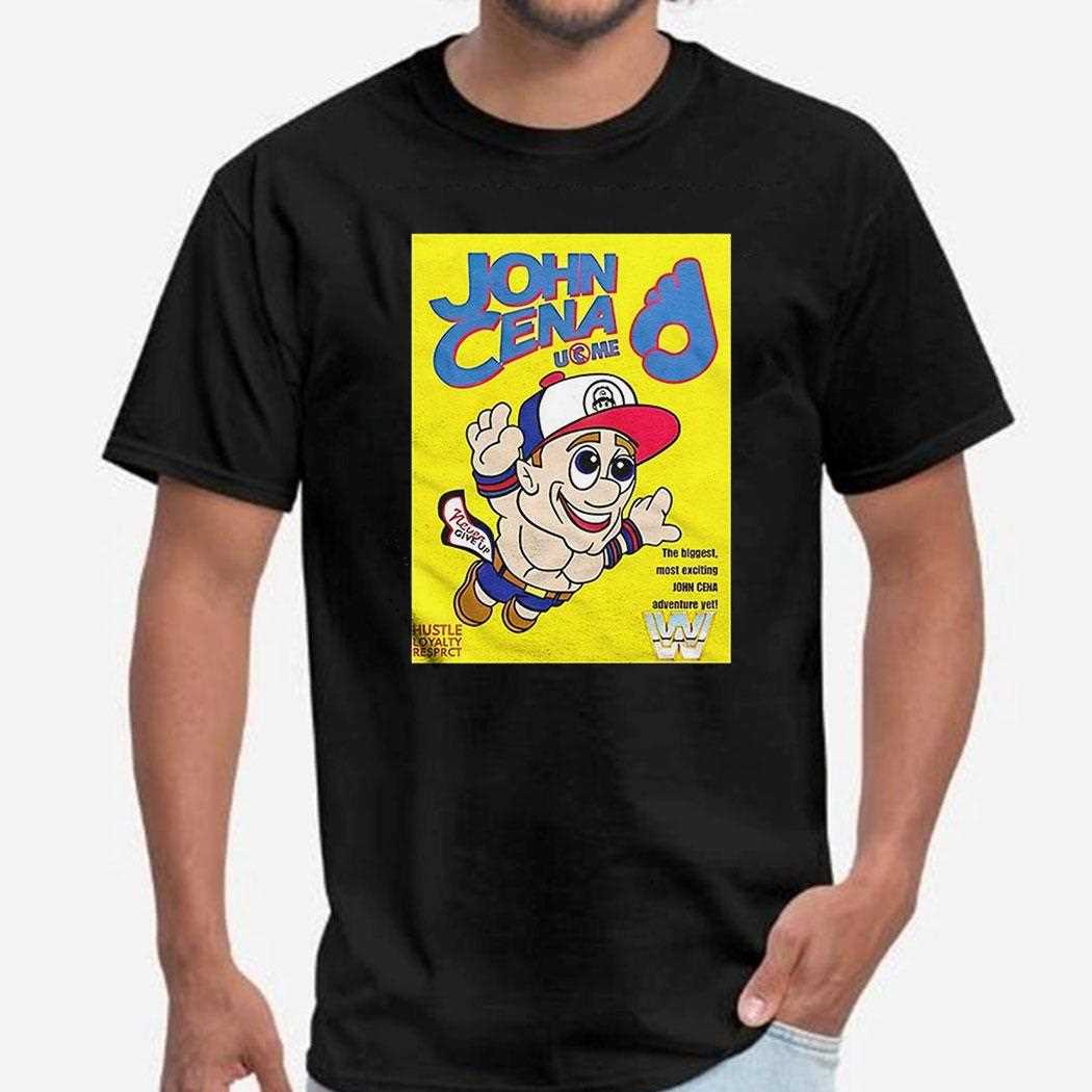 John Cena Super Mario Wwe Shirt