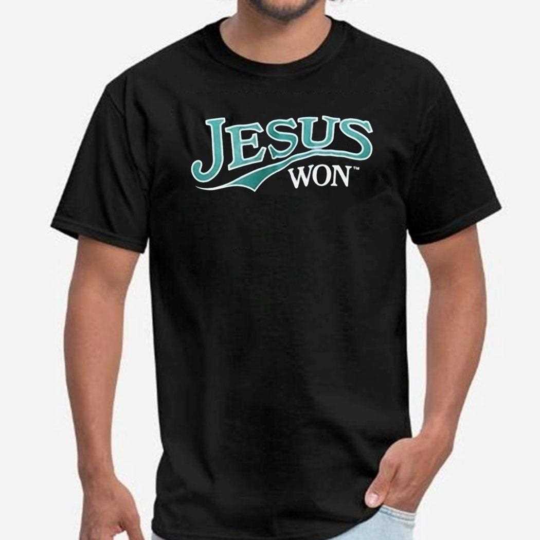 Kyle Stowers Jesus Won Shirt