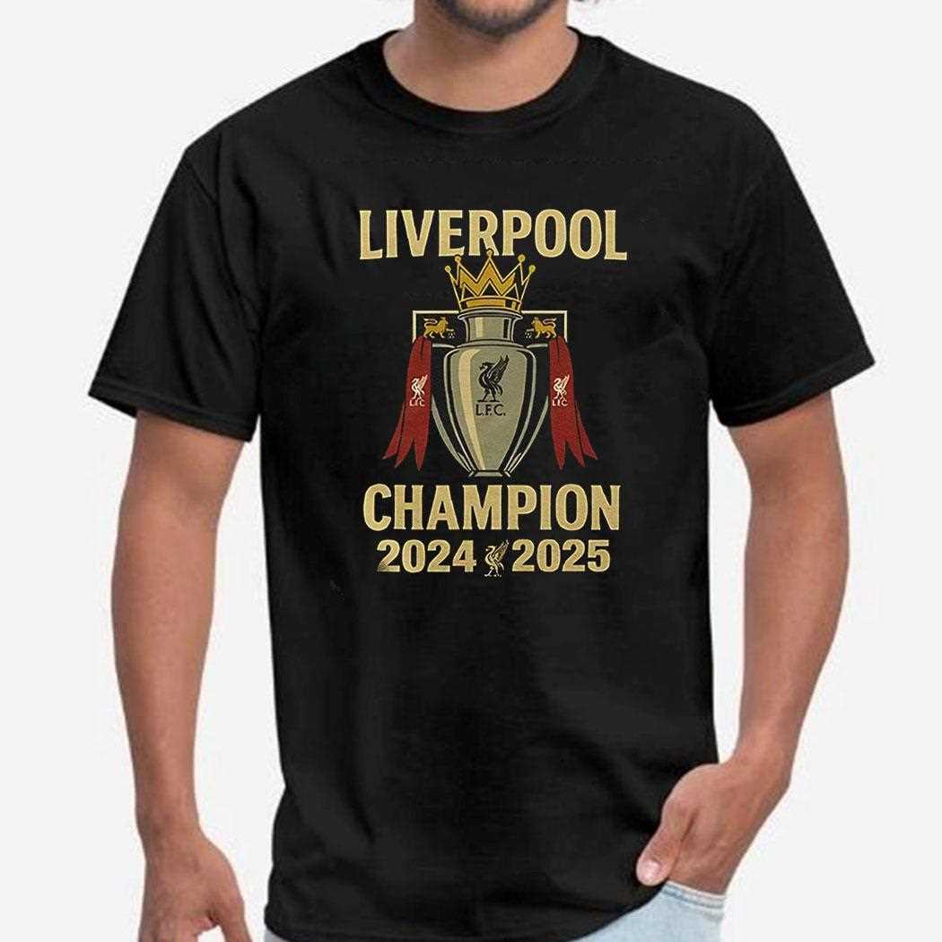 Liverpool Champions 2024 2025 Shirt