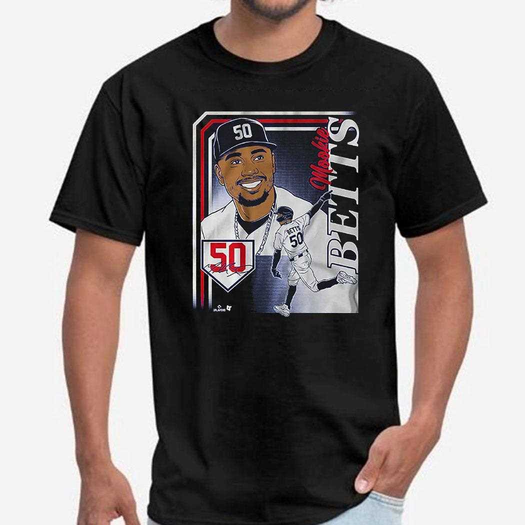 Mookie Betts Collage Frame Shirt Mookie Betts Collage Frame Shirt