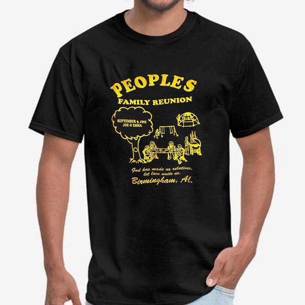Peoples Family Reunion Shirt