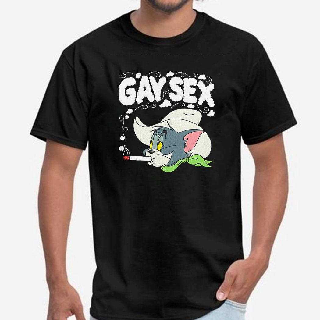 Tom And Jerry Cigarettes Smoke Cowboy Gay Sex Shirt Tom And Jerry Cigarettes Smoke Cowboy Gay Sex Shirt