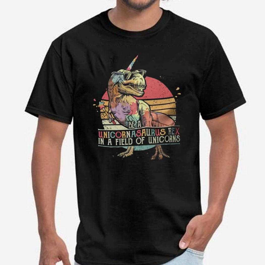 Vintage Unicorn Shirt Be A Unicornasaurus Rex Shirt