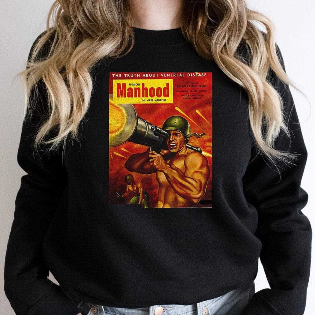 American Manhood The Virile Magazine Shirt American Manhood The Virile Magazine Shirt