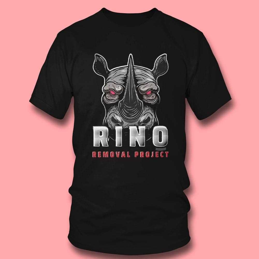 Rino Removal Project Logo Shirt Rino Removal Project Logo Shirt