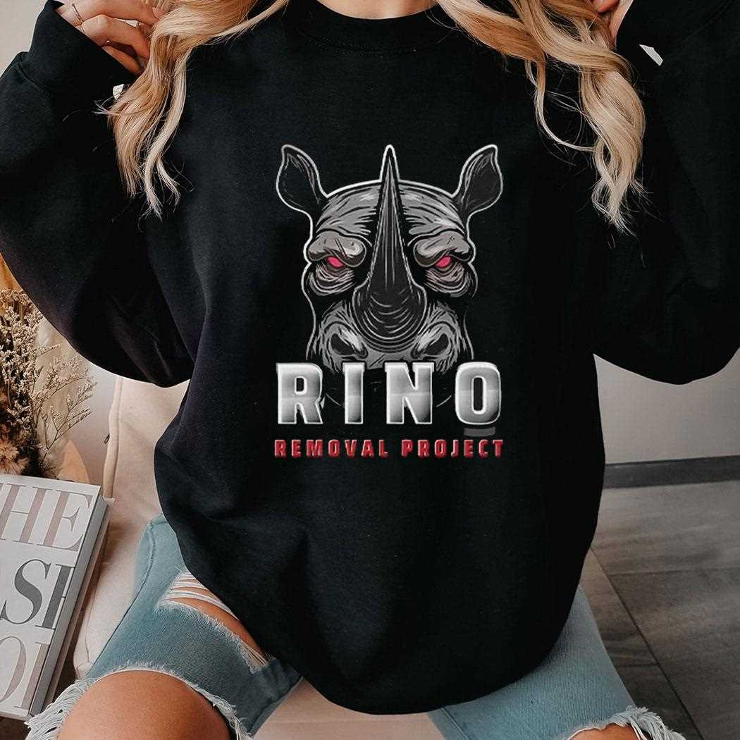 Rino Removal Project Logo Shirt Rino Removal Project Logo Shirt