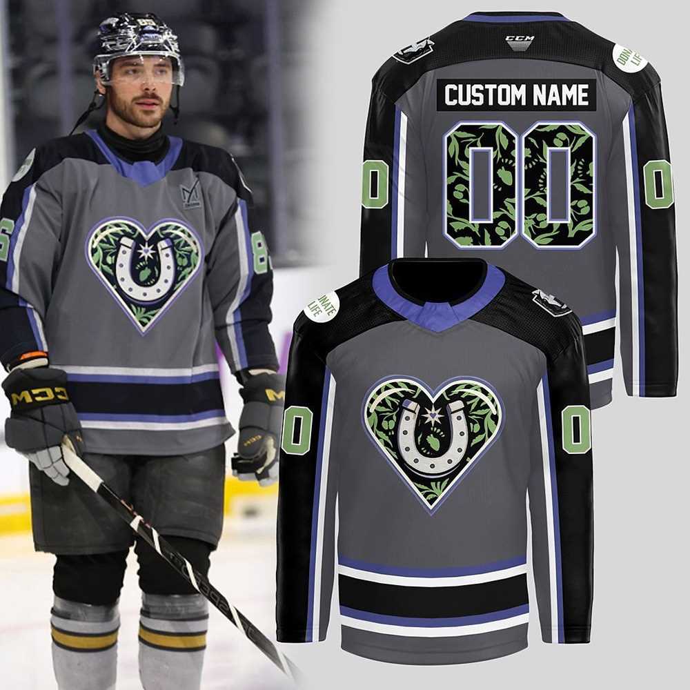 Henderson Silver Knights Donate Life Hockey Jersey Personalized Name