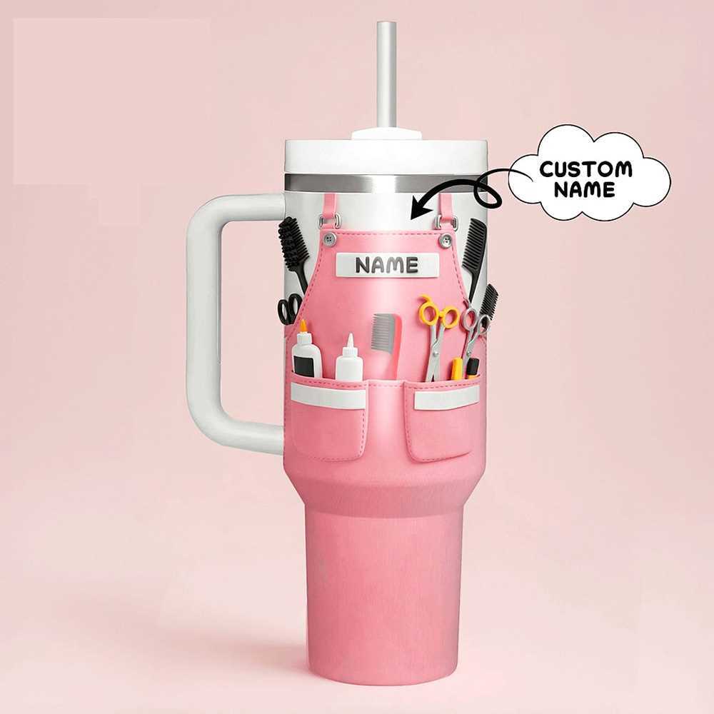 Hire Beautiful Pink 40oz Tumbler