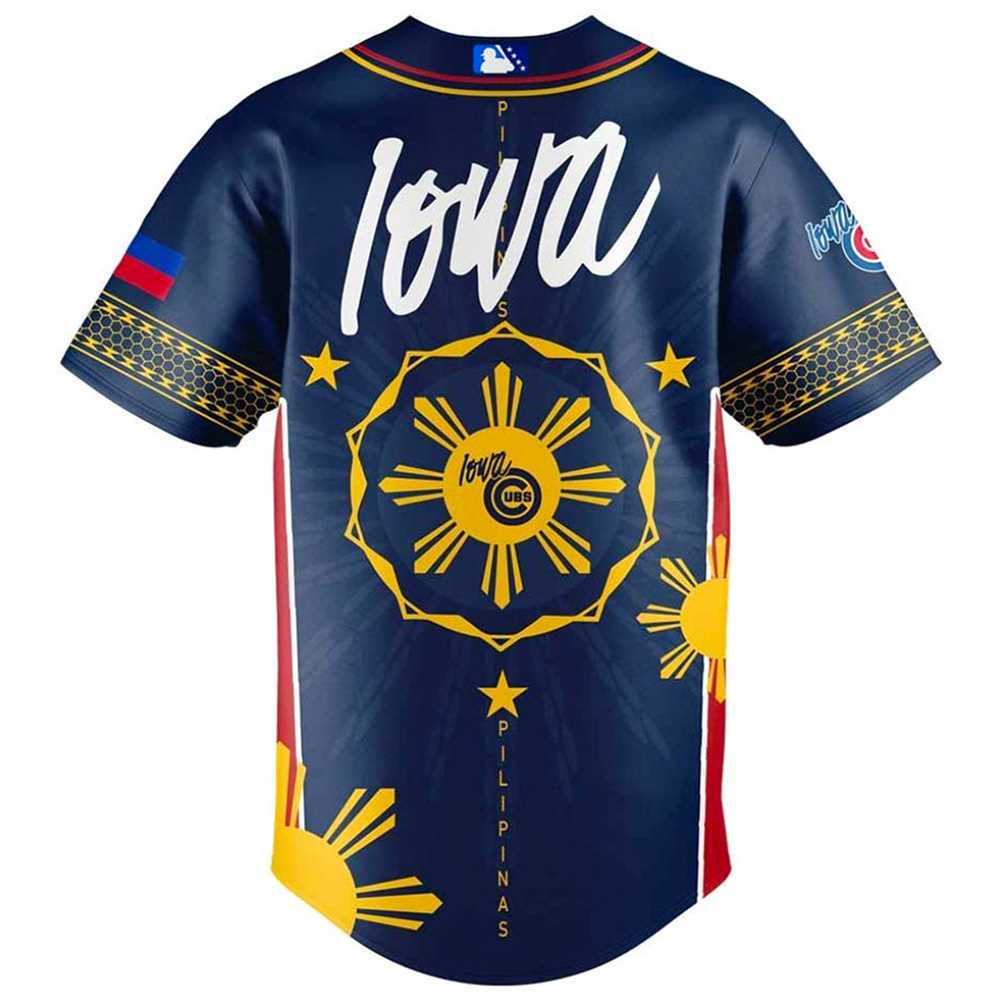 Iowa Cubs Filipino Heritage Night 2025 Limited Baseball Jersey Iowa Cubs Filipino Heritage Night 2025 Limited Baseball Jersey
