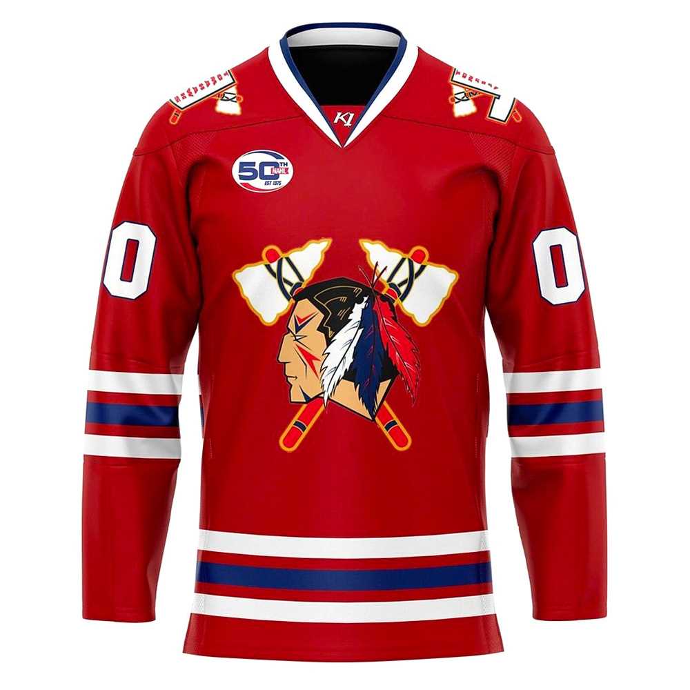 Johnstown Tomahawks New Edition Hockey Jersey Personalized Name Johnstown Tomahawks New Edition Hockey Jersey Personalized Name