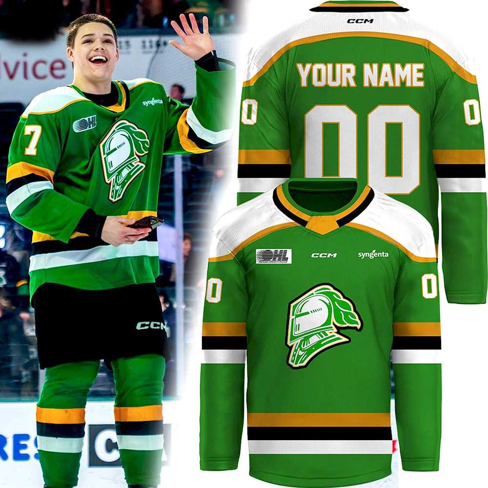 London Knights Special Edition Hockey Jersey Personalized Name