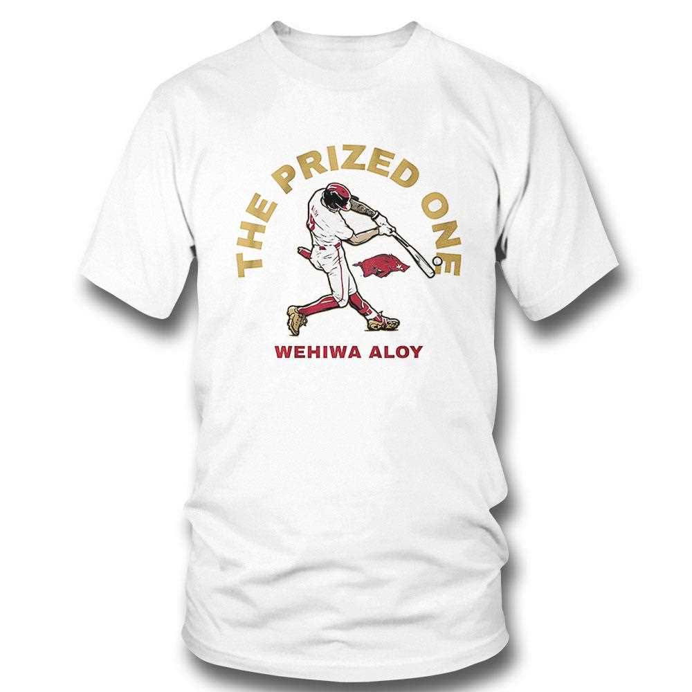 Arkansas Baseball Wehiwa Aloy Prized One Shirt